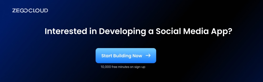 zegocloud sdk for creating a social media app