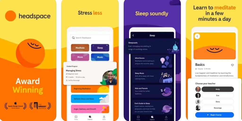 best meditation apps - headspace