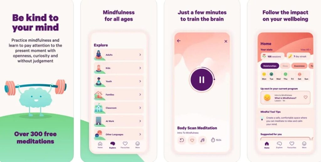 great free meditation apps - smiling mind
