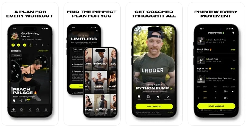best weightlifting apps - ladder