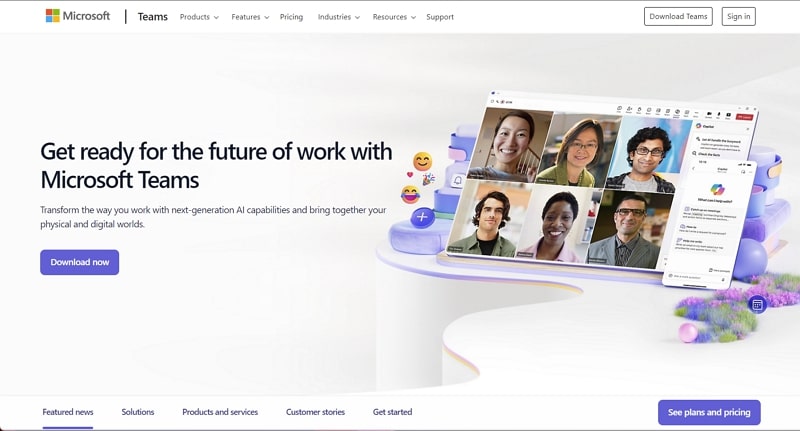 free web conferencing software - microsoft teams