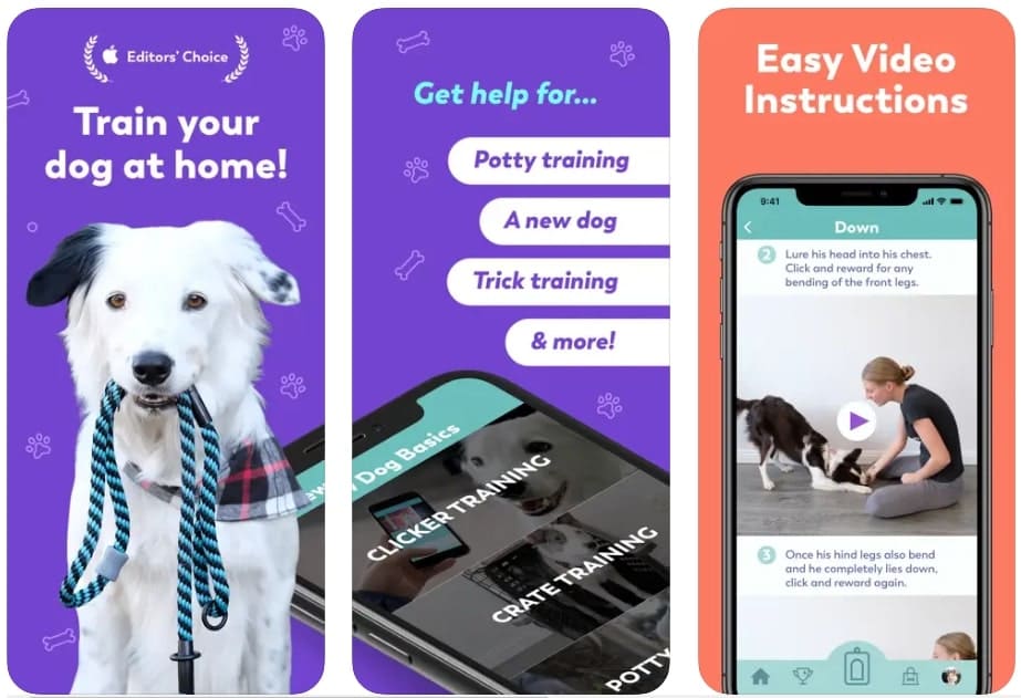 free dog training apps - puppr