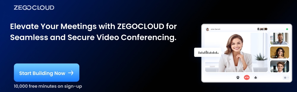 zegocloud sdk for video conferencing