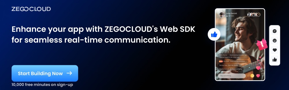 zegocloud web sdk