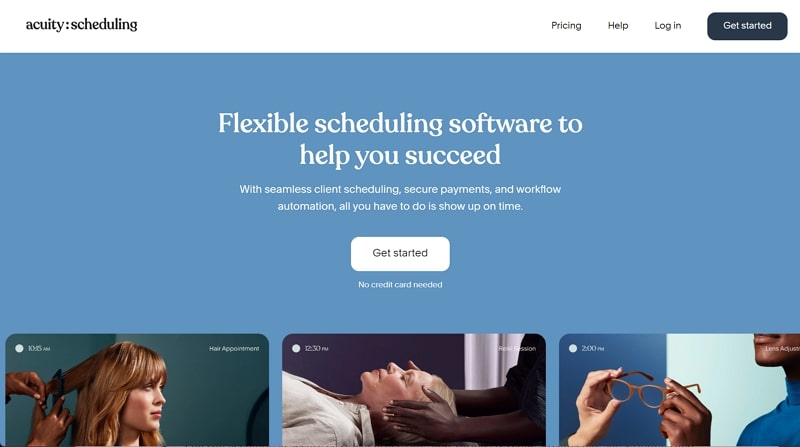 free online appointment scheduling software - acuity scheduling