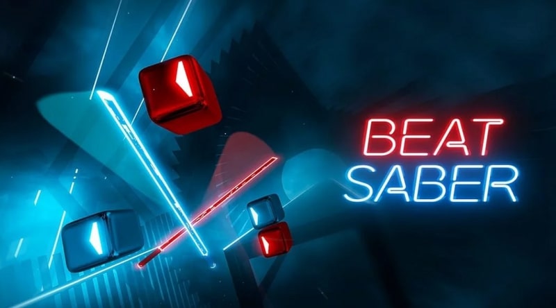 wearable app - beat saber