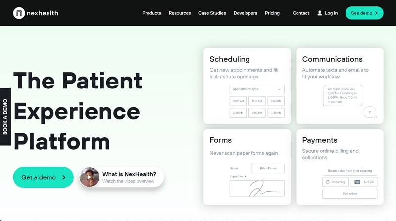patient scheduling software - nexhealth