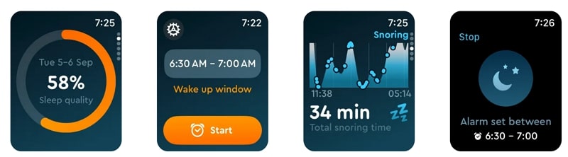 wearable app - sleep cycle