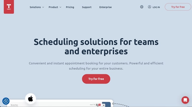 medical scheduling software - timify