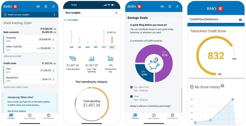 best online banking app - bmo bank