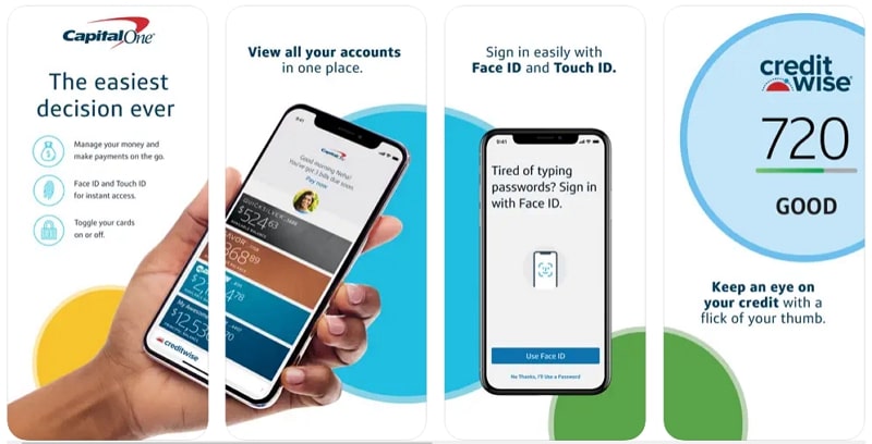 best banking app - capital one