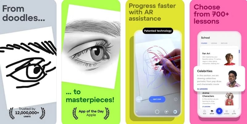 augmented reality app -sketch ar