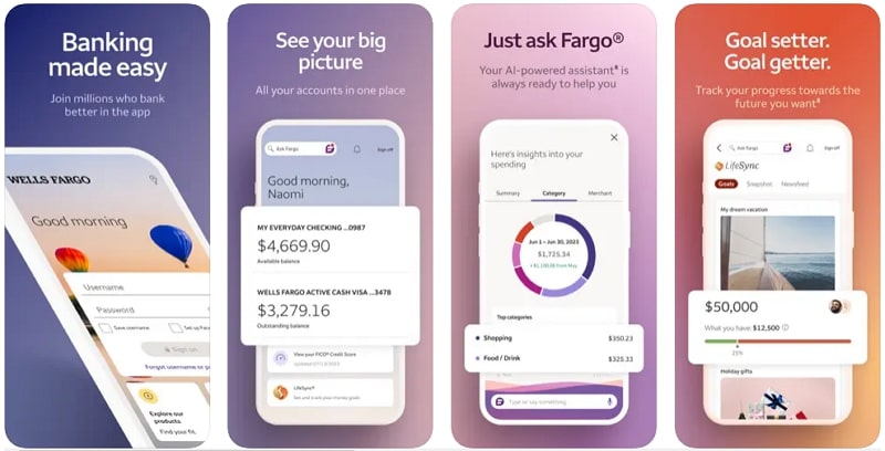 best mobile banking app - wells fargo mobile