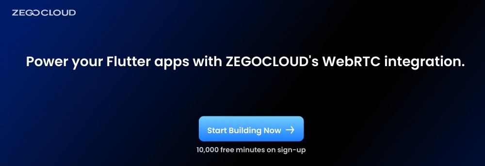 zegocloud empowers your flutter app