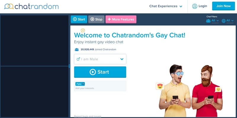 gay live video chat - chatrandom