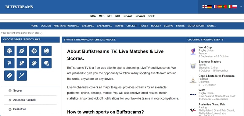 sportsurge.net alternatives - buffstreams