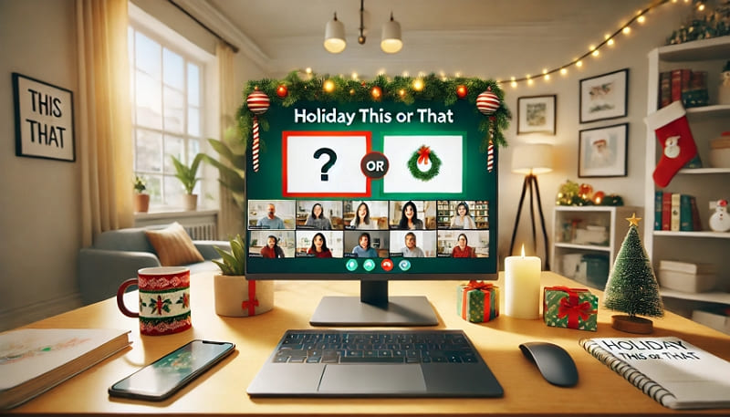 christmas virtual games - holiday this or that