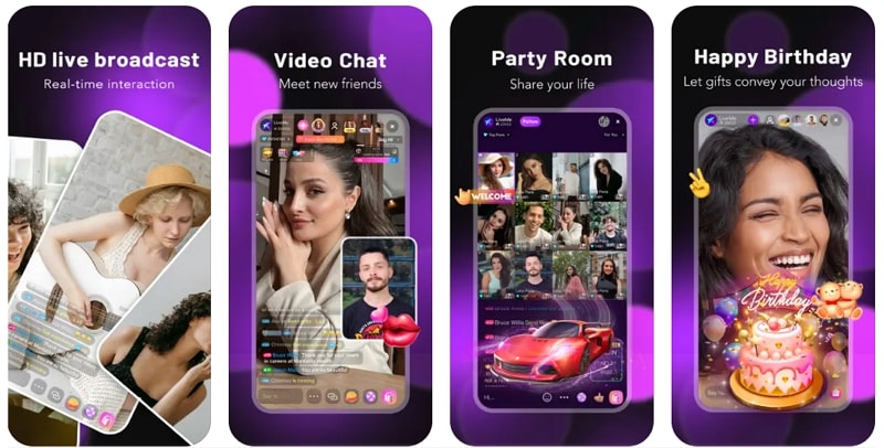 apps like monkey for adults - liveme