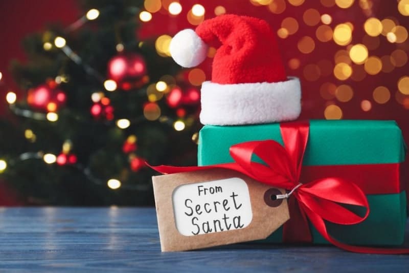 virtual christmas party ideas  - the secret santa