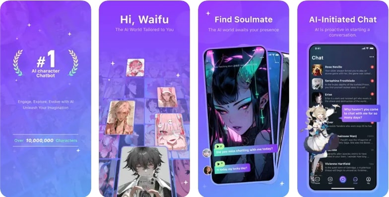 best ai companion app - hiwaifu