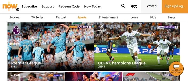 free football streaming sites - now sports