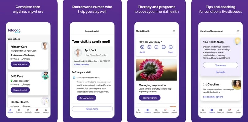 zocdoc alternatives - teladoc health