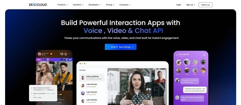 zegocloud flutter app development
