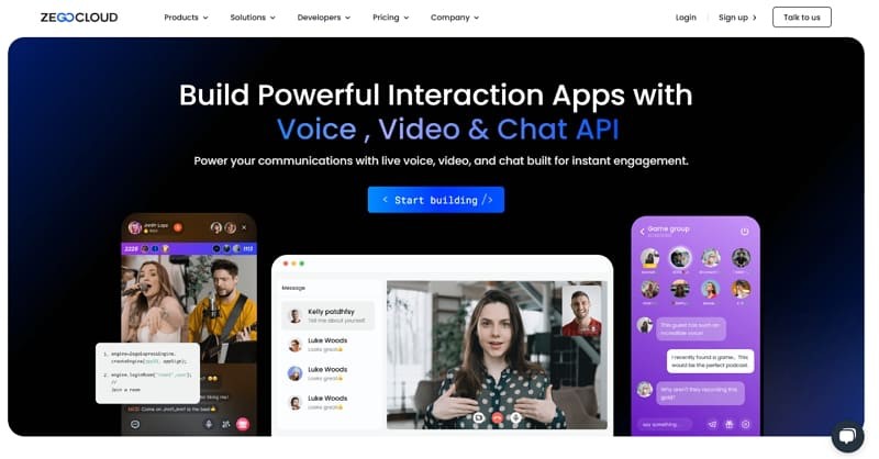 zegocloud for full stack developer