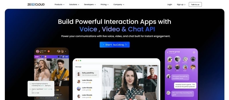 vonage alternative - zegocloud