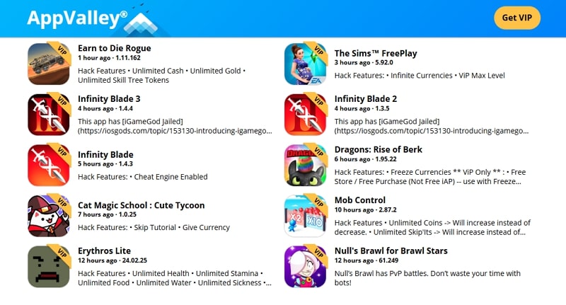 third party app stores - app valley