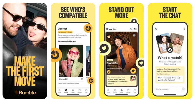 video dating app - bumble