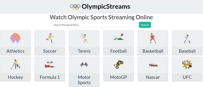 buffstreams alternative - olypicstreams