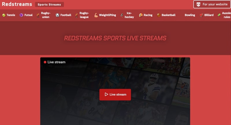 sites like buffstreams - redstreams