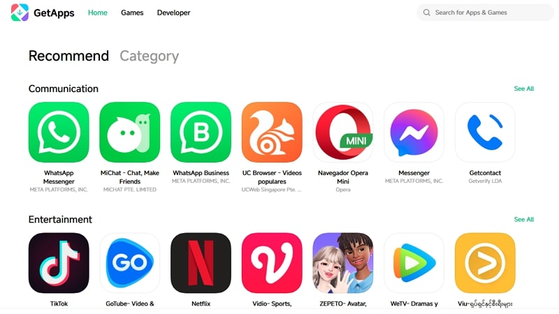 android app store alternative - xiaomi getapps