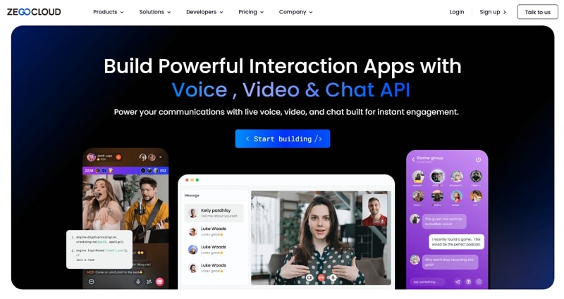 zegocloud qoe for video streaming
