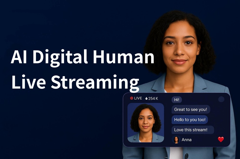 ai digital humans live streaming
