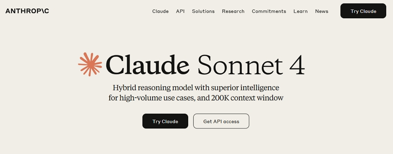 best llm - claude sonnet 4