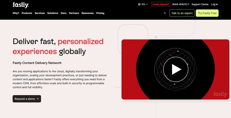 live streaming cdn providers - fastly