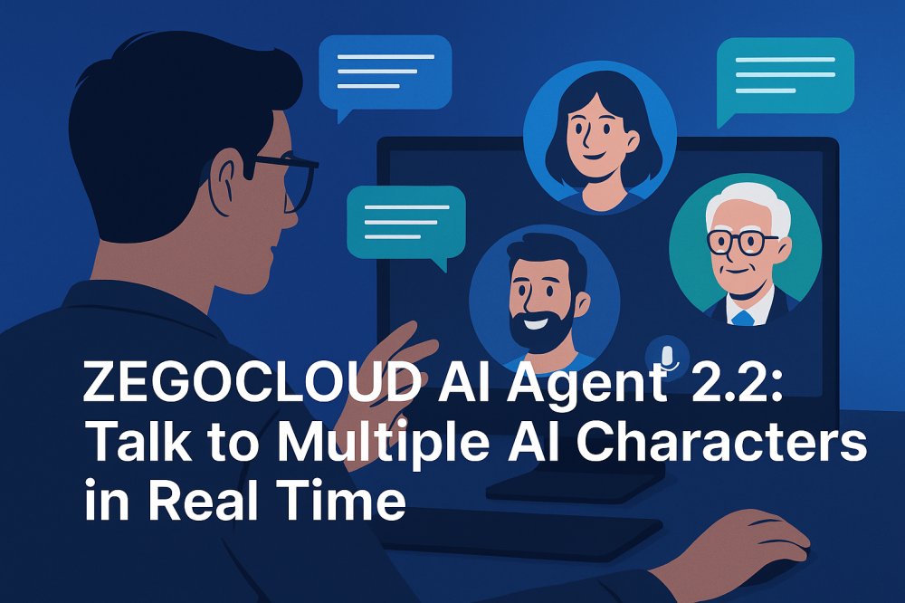 group voice chat with multiple AI characters