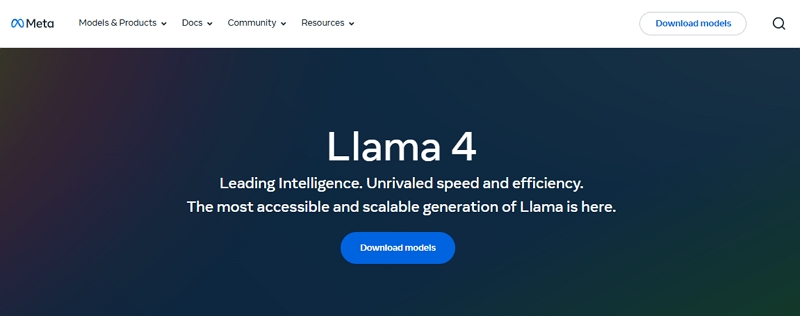 large language models - llama 4