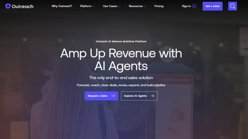 ai in sales and marketing - outreach