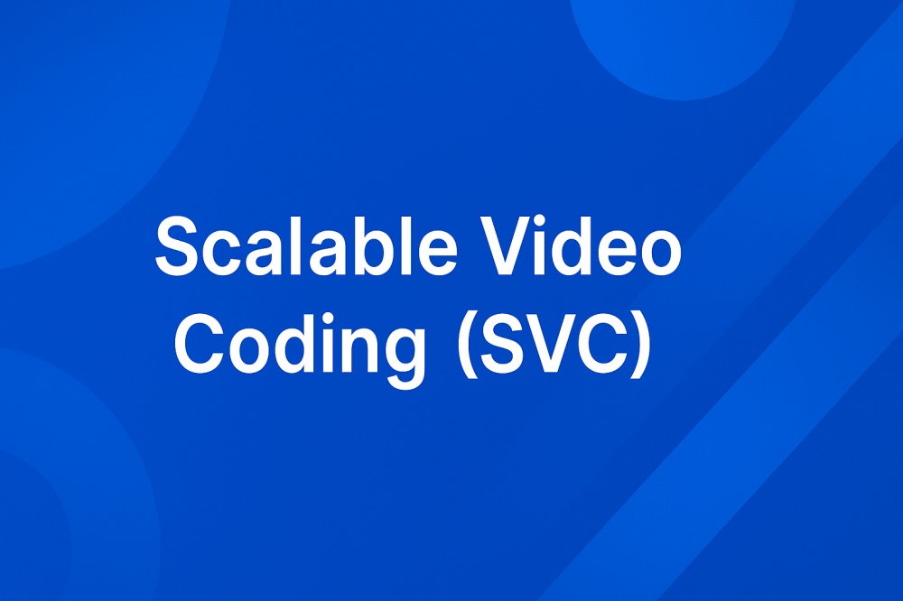 What is Scalable Video Coding (SVC)?