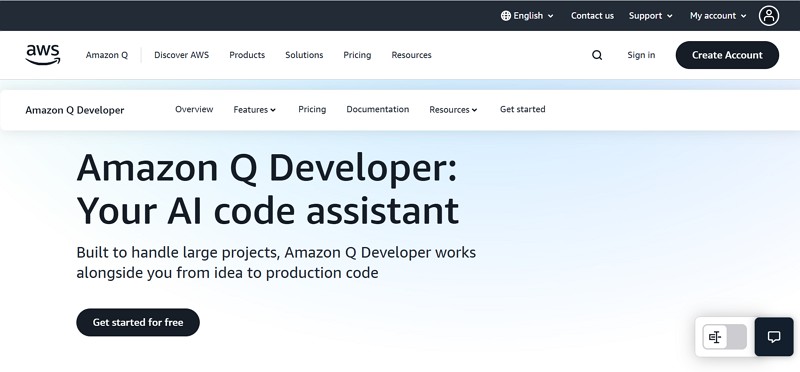 ai code assistant - amazon codewhisperer