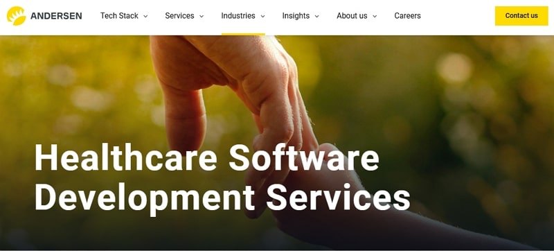 healthcare software companies - andersen