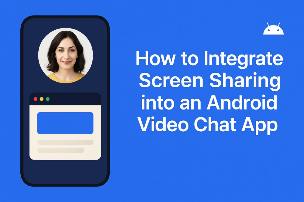 android video calling screen share
