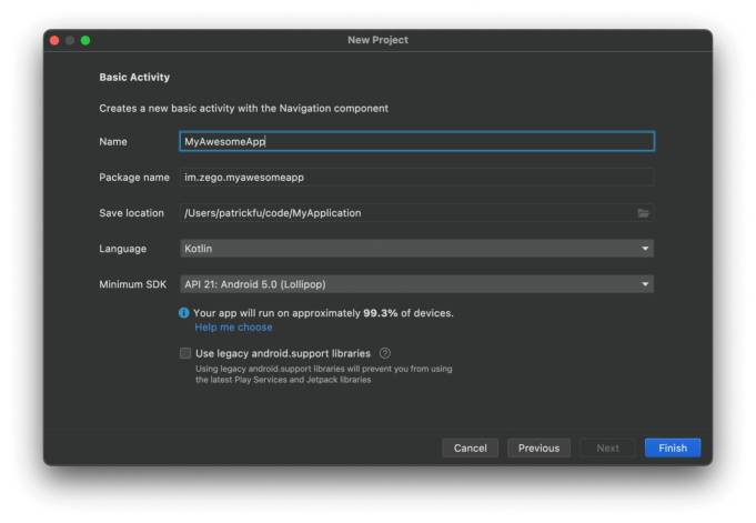configure your project