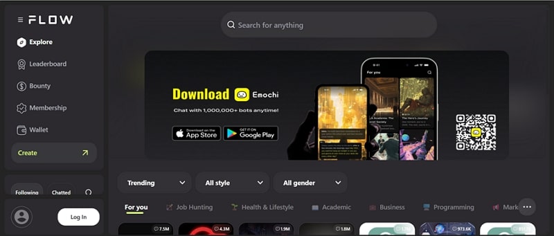 ai boyfriend online free no sign up - flowgpt