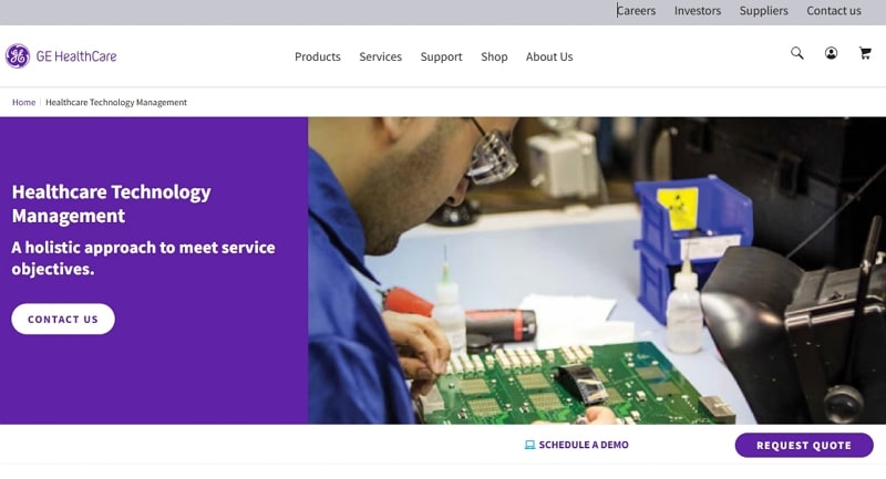 medical software development company - ge healthcare