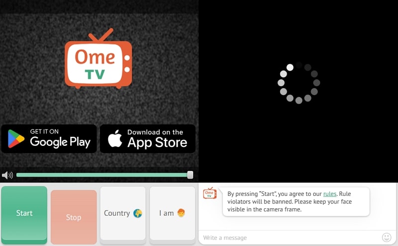 chatroulette style sites - ome tv