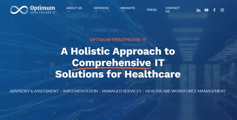 medical software development company - optimum
